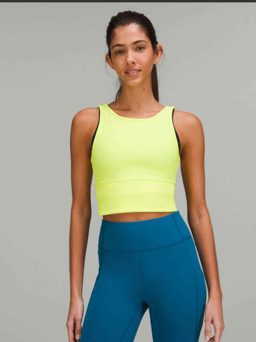 Lululemon Power Pivot Ribbed Tank Top